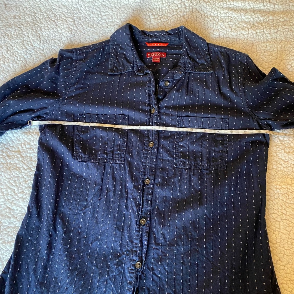 Merona button down xs - Picture 3 of 6